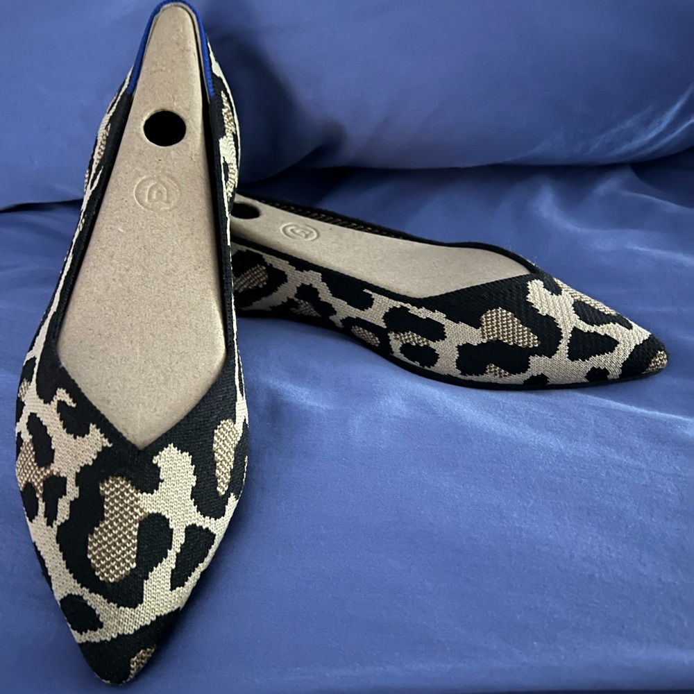 Rothy’s Leopard Print Flat